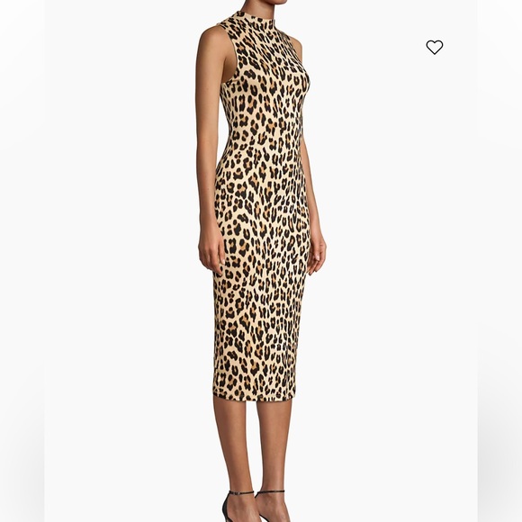 Alice + Olivia Dresses & Skirts - alice + olivia Delora Leopard Sleeveless Bodycon Dress